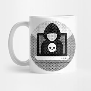 Hacker Ético Trabajando Mug